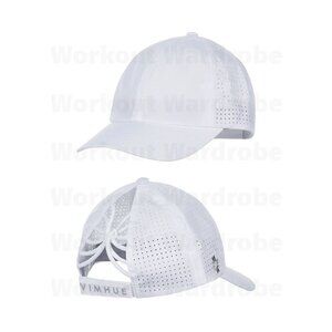 VimHue Girl's Sun Goddess Cap UPF 50+ (White)